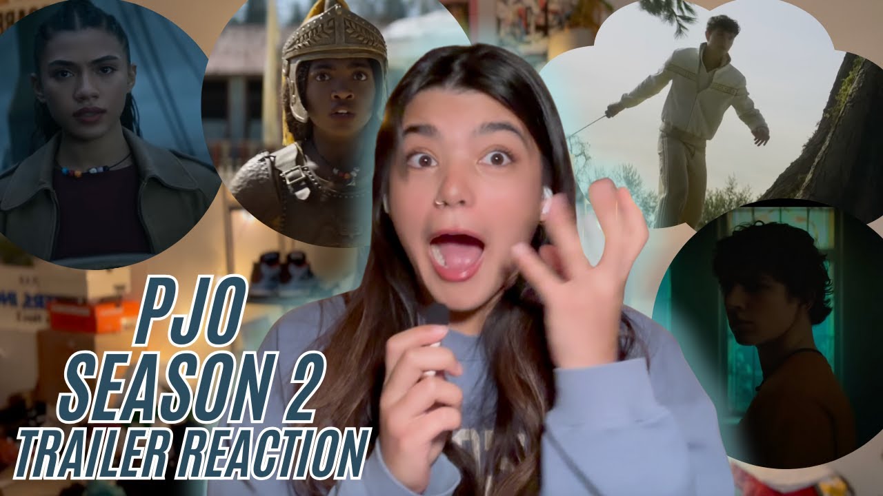 Percy Jackson Season 2 Trailer *REACTION*