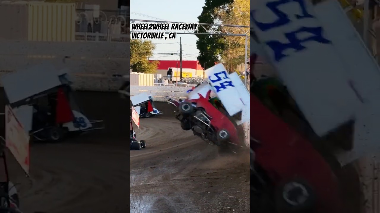Outlaw Kart crash