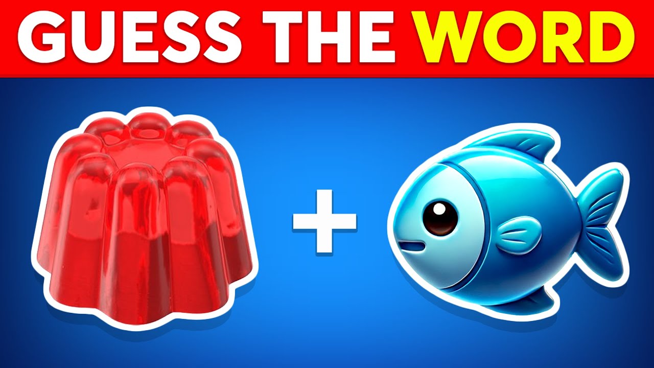 Can You Guess The WORD By Emojis? 🤔 Popular Words Emoji Quiz Challenge