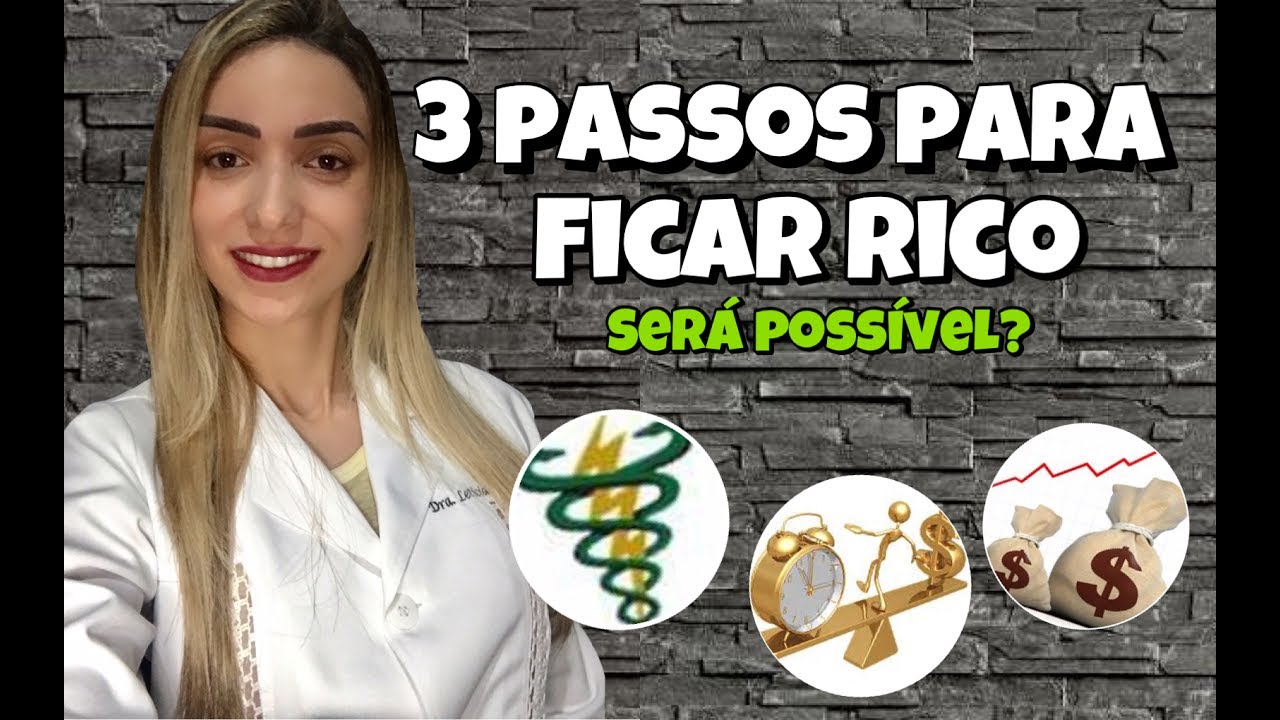 3 Passos para se tornarem Ricos como Fisioterapeutas!  Será possível? | Leticia Vieira
