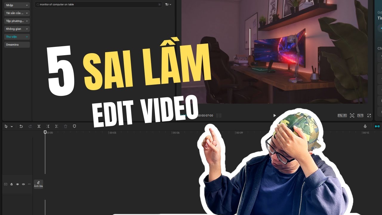 5 Sai Lầm Phổ Biến Khi EDIT VIDEO ( Người Mới Nhất Định Phải Tránh ) | Tài Quý