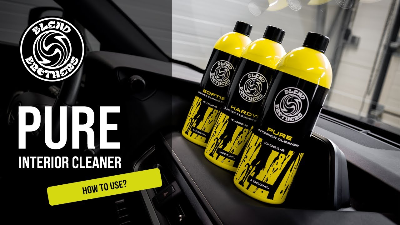 Blend Brothers - PURE Interior Cleaner - How to use?