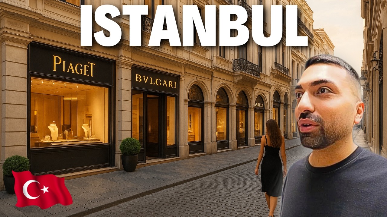 Как живут богатые в Турции 🇹🇷 (Роскошная часть Стамбула)