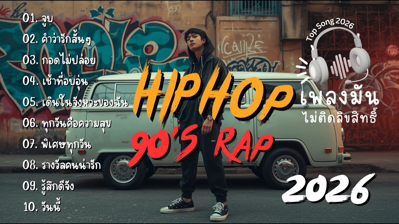 เพลงมันๆ แร็พไทย 2026 | Hip Hop 90’s Rap เพลงมันไม่ติดลิขสิทธิ์ (FreeMusicTH)