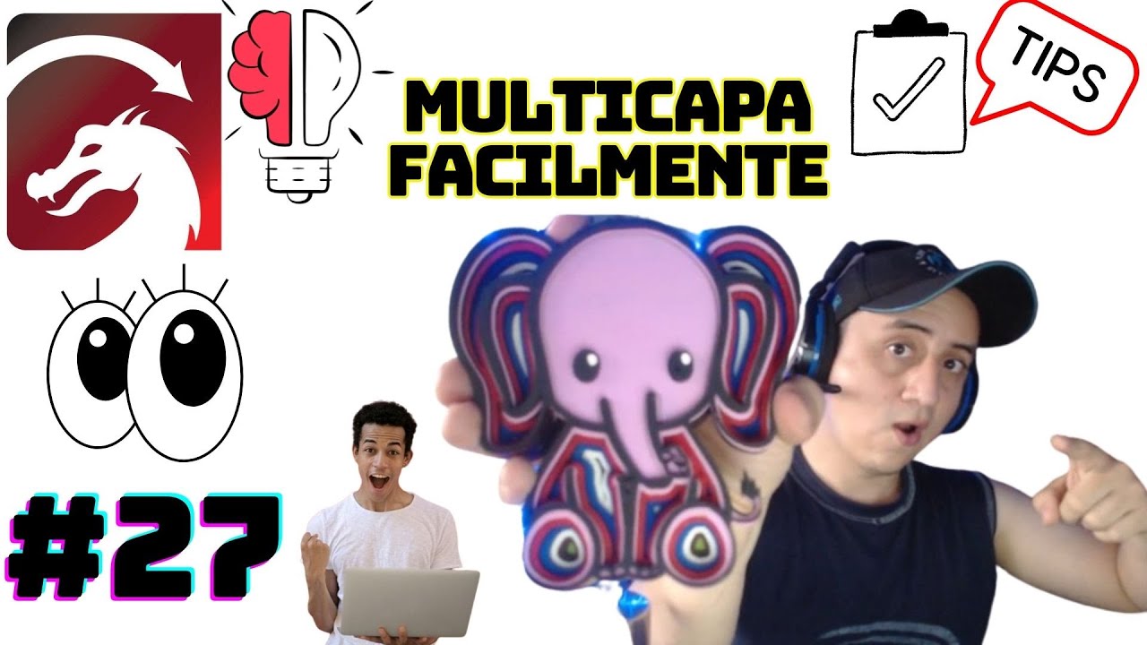 IMAGEN MULTICAPA facilmente con LIGHTBURN | tip 27 MANDALAS