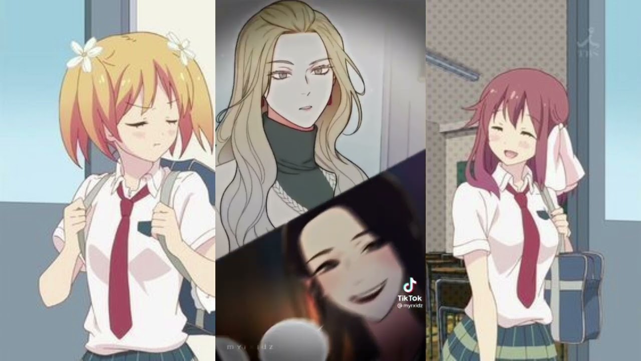 TikTok Yuri/GL edits #2 (All Sauce/Credits are in description) #yuriedit