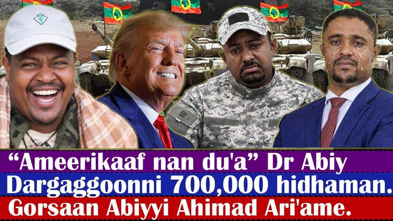 Haleellaa Faannoo. Ameerikaaf nan du'a” Dr Abiy..Dargaggoonni hidhaman.Gorsaan Abiyyi Ahimad Ari'ame