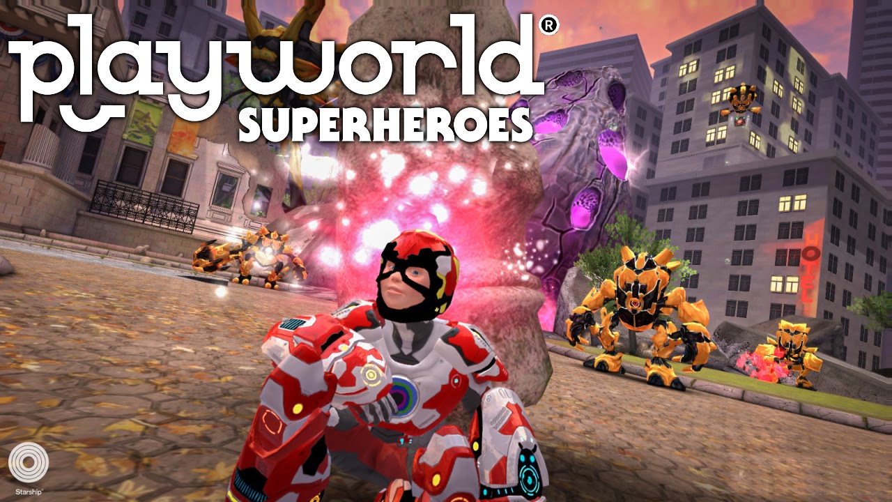 Let's Play Playworld Superheroes - (Part 2) Upgrading Weapons & Hero Suit