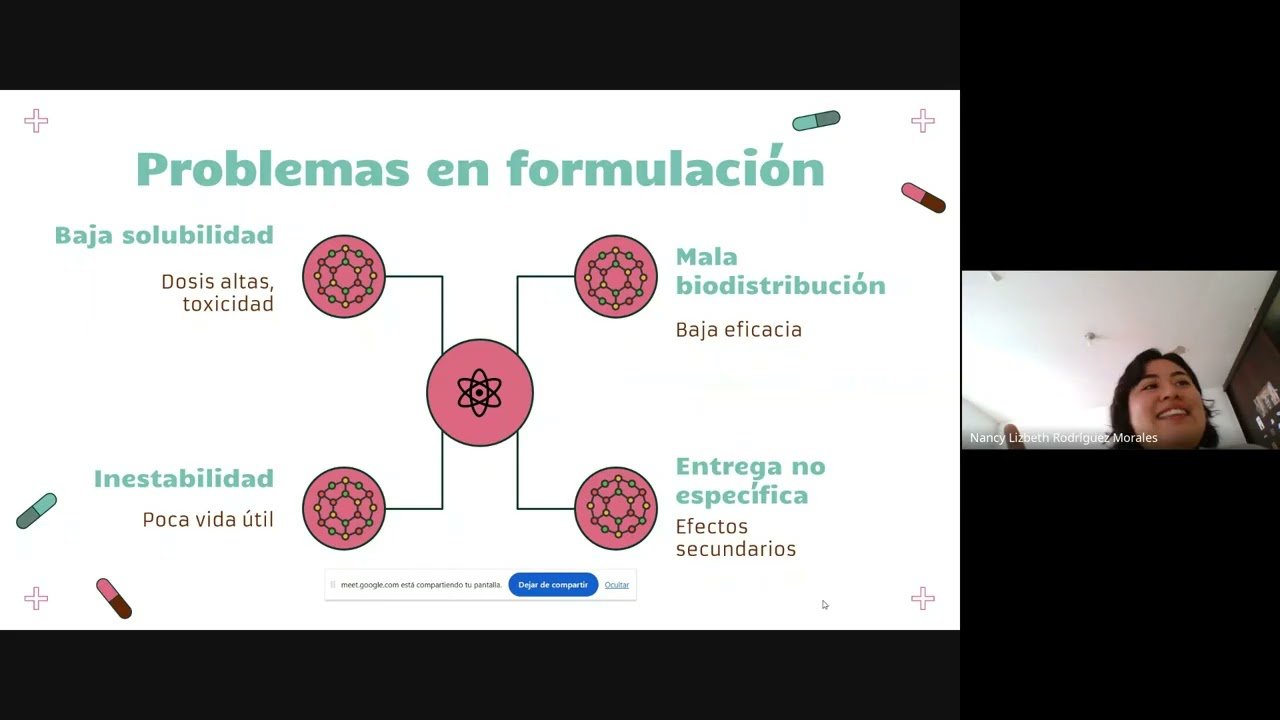 🔬 Nanomedicina en Acción: De las Aulas a la Investigación Farmacológica | Ing. Nancy Rodríguez