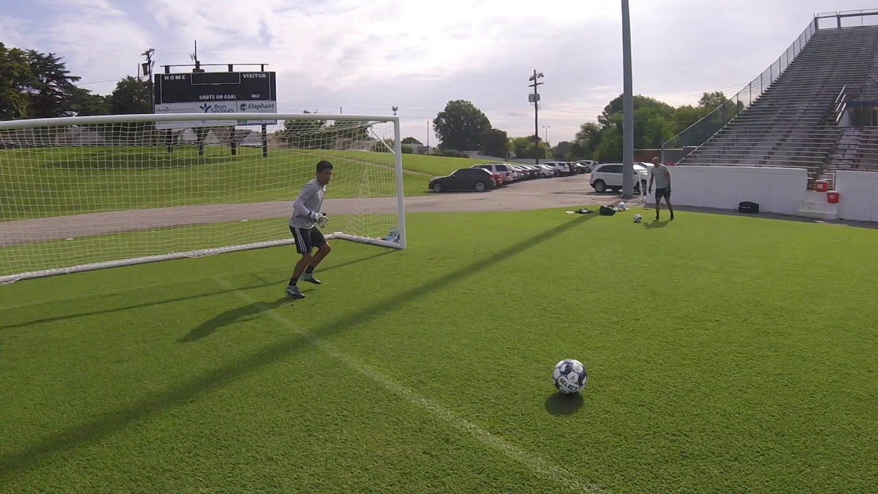 Sharp Pro Goalkeeper Cut-Back and Second Save Session