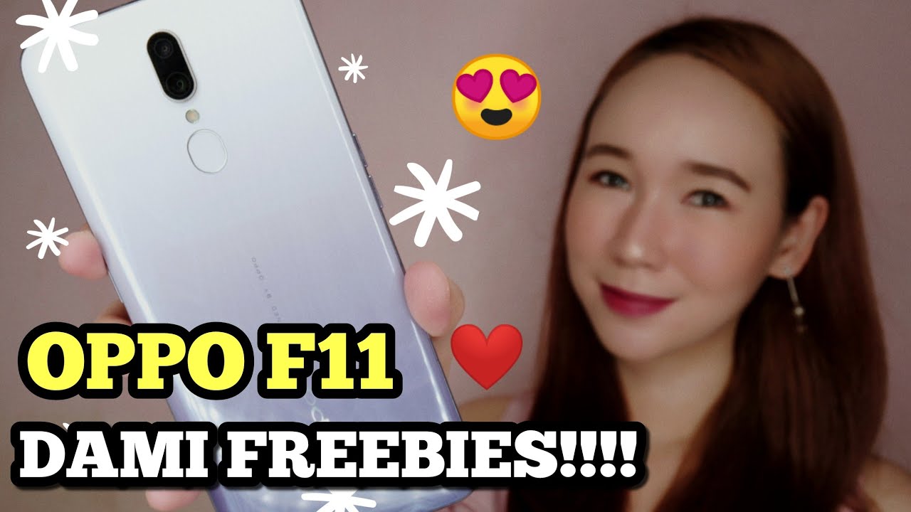 OPPO F11 UNBOXING + REVIEW (PHILIPPINES) DAMI FREEBIES!!!