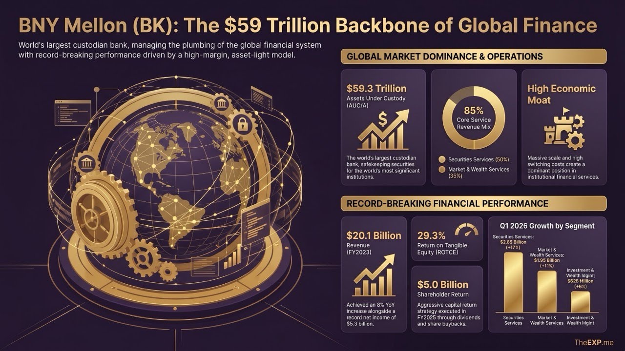 BK BNY Mellon, the bank guarding 59.3 trillion dollars of the world's wealth