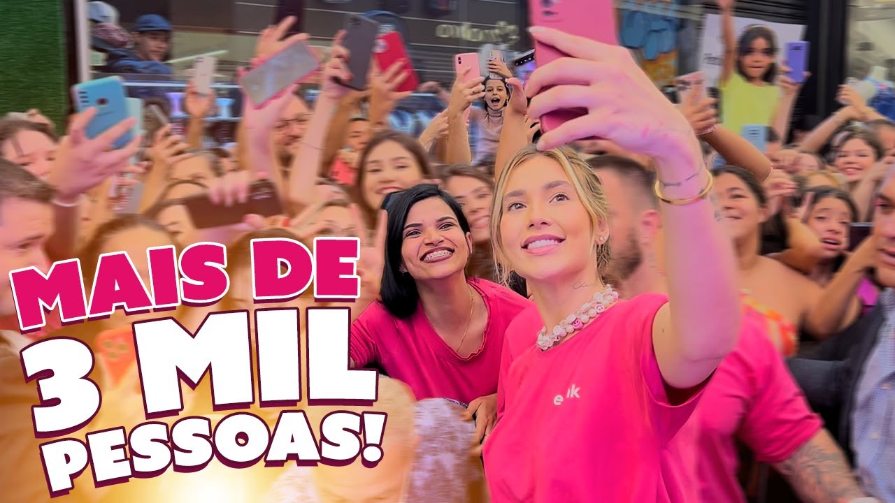 FUI NO SHOPPING PARA INAUGURAÇÃO DO NOVO QUIOSQUE DA WEPINK!!