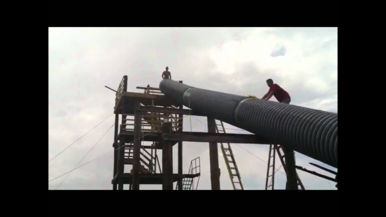 Backwoods Challenge HUGE Water Slide - Built From The Ground Up + First Run