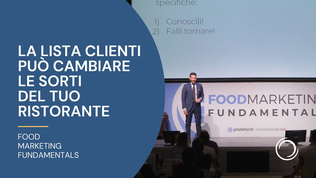 Perché è importante avere una lista clienti per il tuo ristorante? | FMF 2022