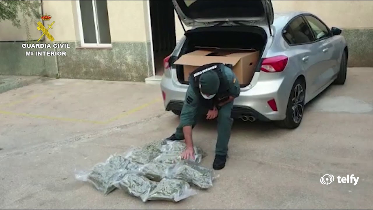 Detenidos control A7. Orihuela