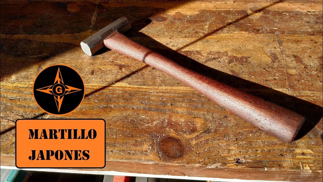 MARTILLO JAPONES CASERO , JAPANESE  HAMMER , HOMEMADE TOOLS  GINESSOT