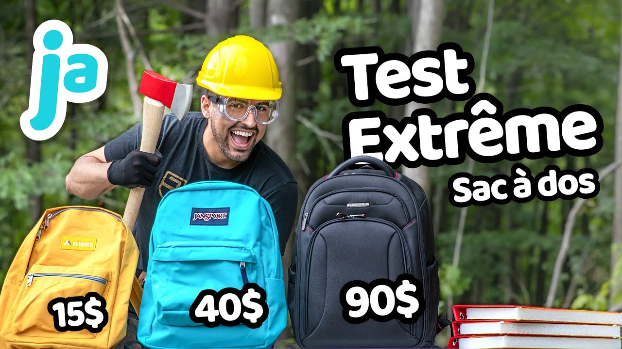 Test EXTRÊME de SAC À DOS [Back to School 2019]