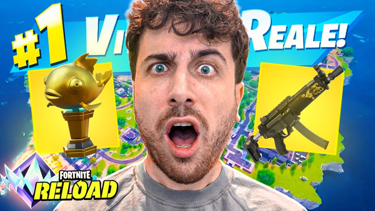 SCLERO TOTALE ad UNREAL RELOAD con Armi MITICHE! Fortnite ITA