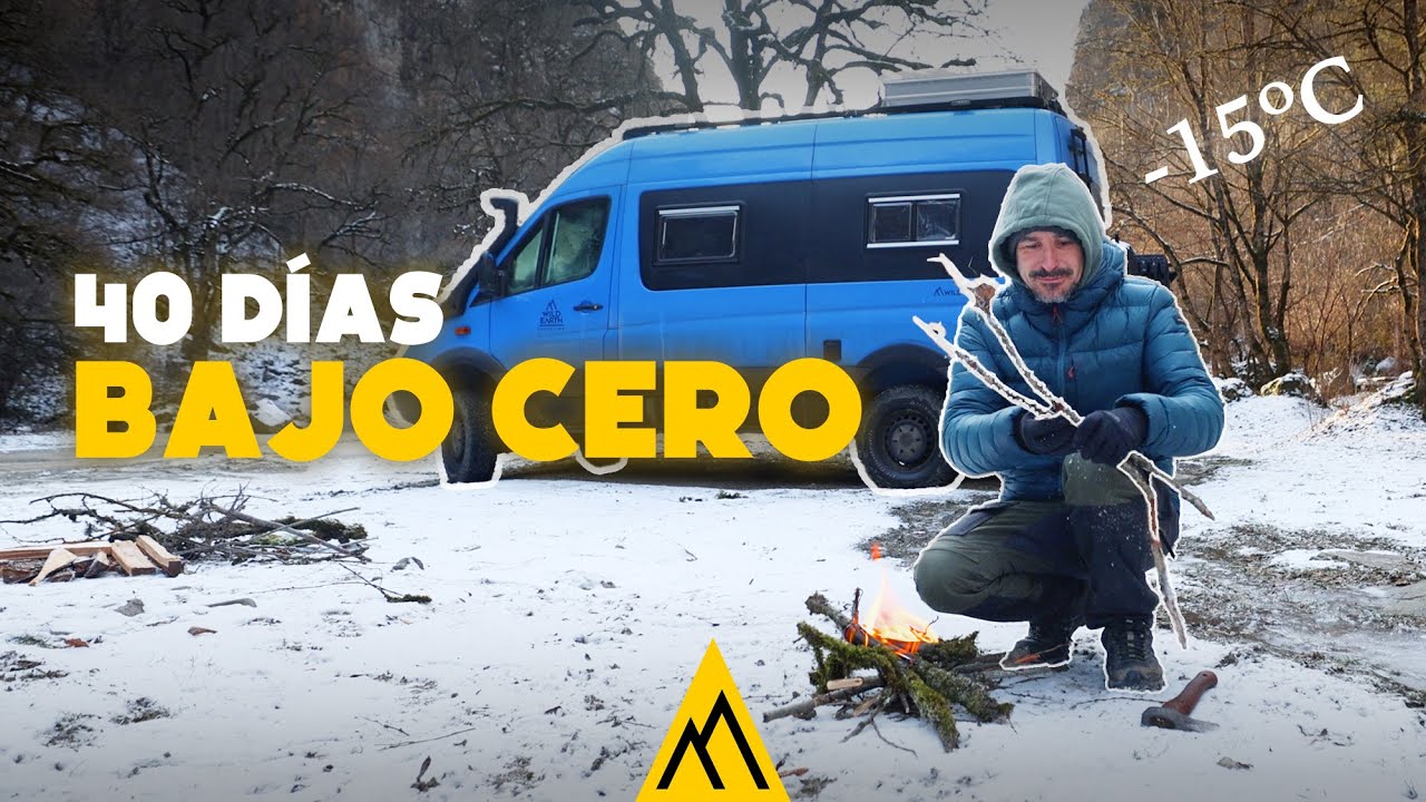 ASí SOBREVIVIMOS al DURO INVIERNO ❄️ en CAMPER antes de Cruzar a RUSIA | Vuelta al Mundo | EP70
