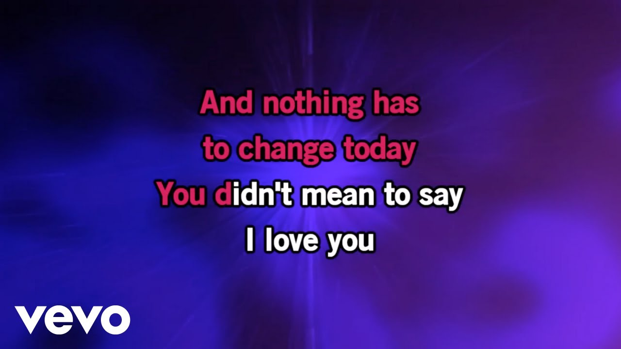 Billie Eilish - i love you (Karaoke Version)