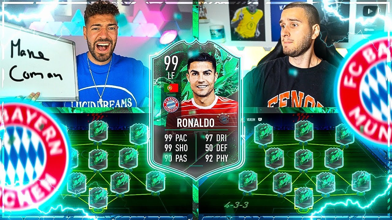 FIFA 22: C. RONALDO BAYERN TRANSFER SBB 🔥🔥 IamTabak vs Wakez !!
