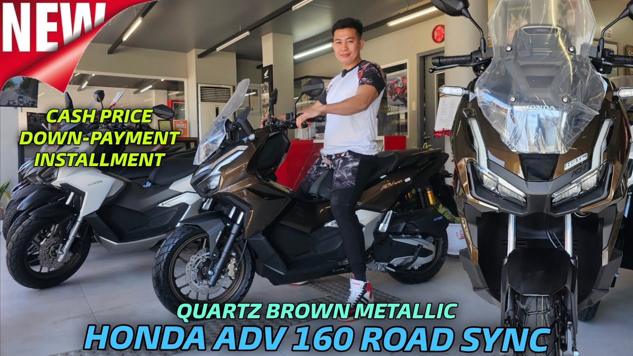 New Honda ADV 160 Road Sync Type Quartz Brown Metallic