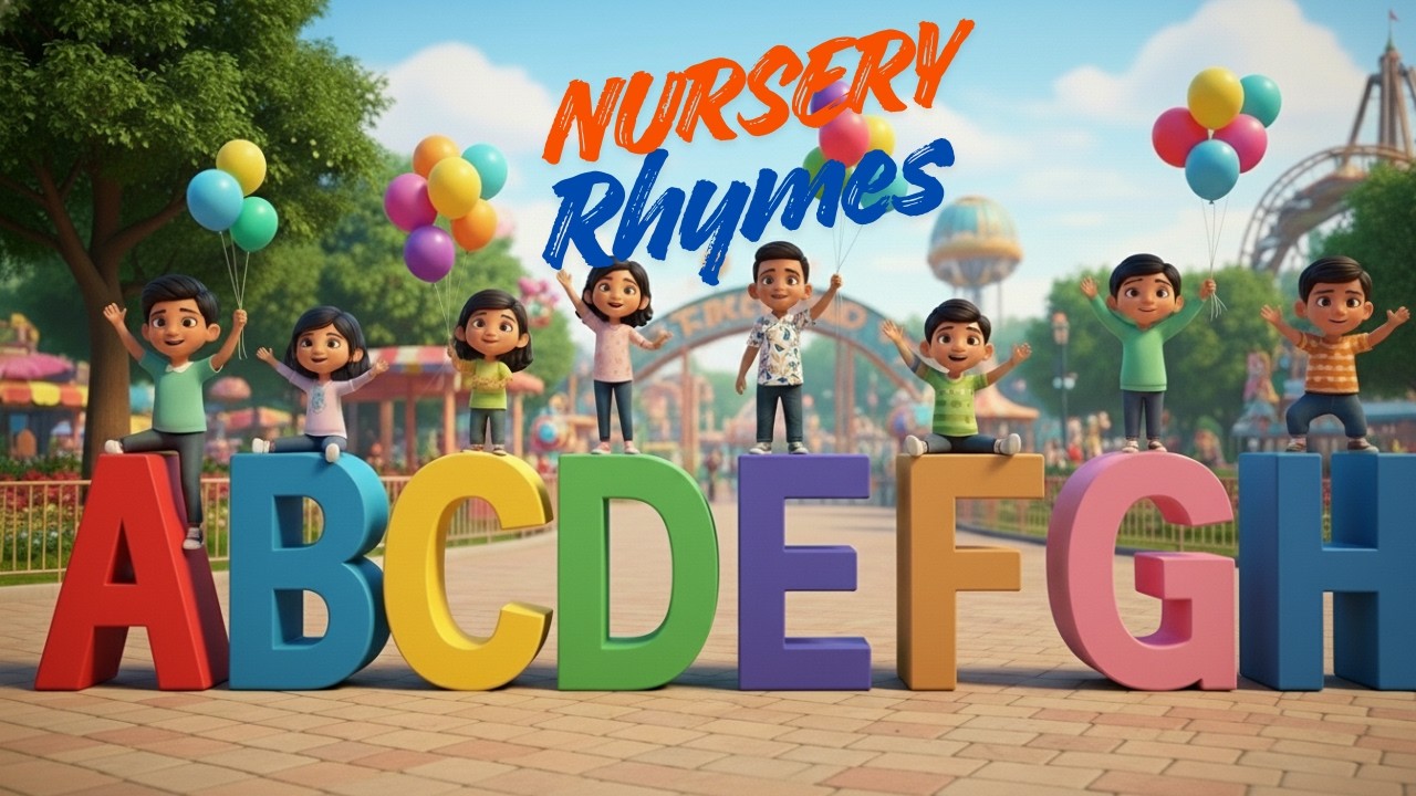 মজার ABCD ছড়াগান | গান দিয়ে A–H ইংরেজি বর্ণ শেখা | Nursery Rhyme