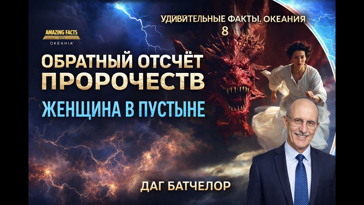 08 ОБРАТНЫЙ ОТСЧЁТ ПРОРОЧЕСТВ / ЖЕНЩИНА В ПУСТЫНЕ / ДАГ БАТЧЧЕЛОР / 2025