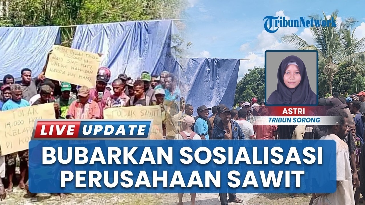 Masyarakat Adat Sorong Selatan Bubarkan Sosialisasi Perusahaan Sawit, Gelar Pertemuan Diam-diam