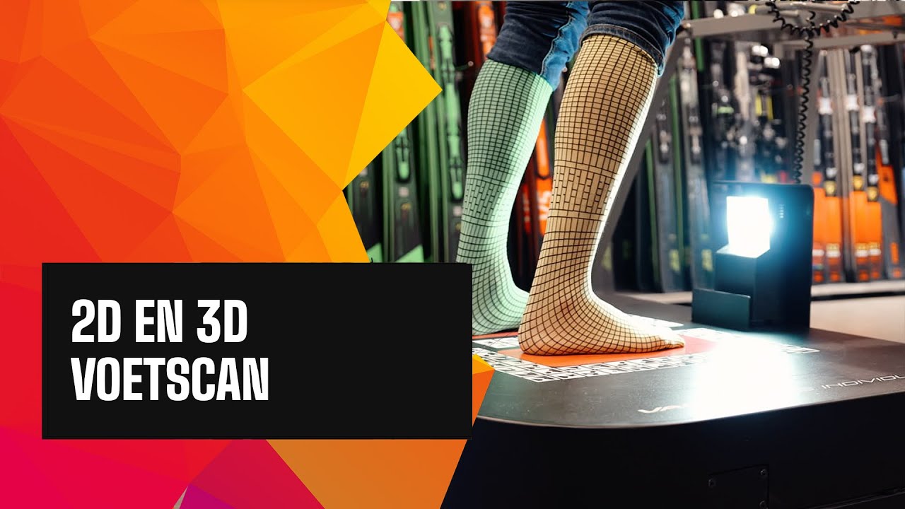 Sander Janson bij Skischoenopmaat. De 3D scan.