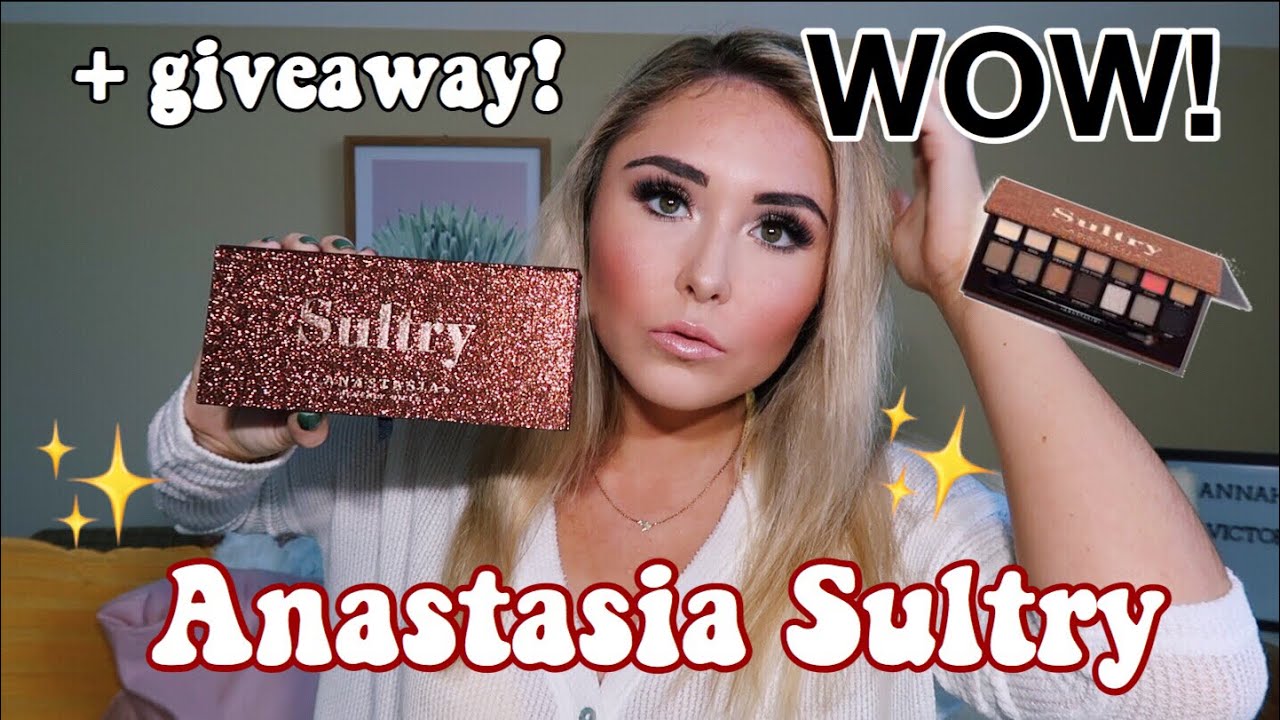 *NEW* ABH Sultry Palette Review, Swatches, Tutorial + GIVEAWAY!