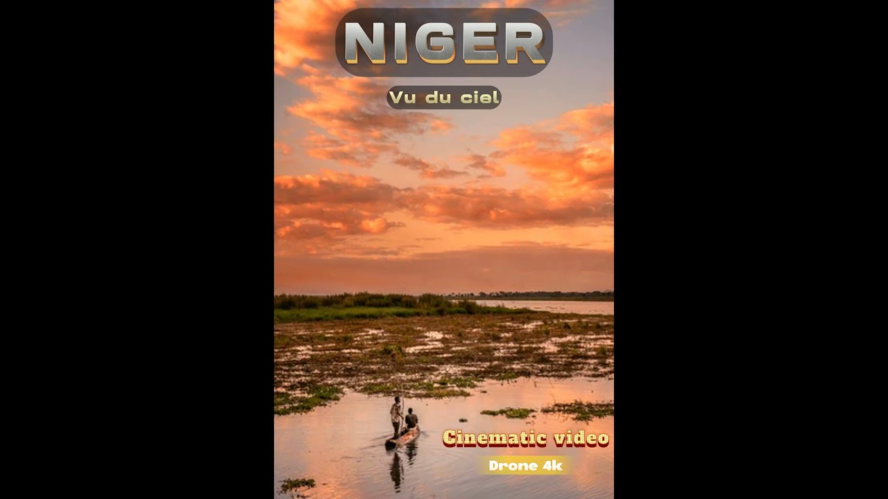 AFRICA - NIGER - Vues aériennes par drone 4k - Cinematic video HD