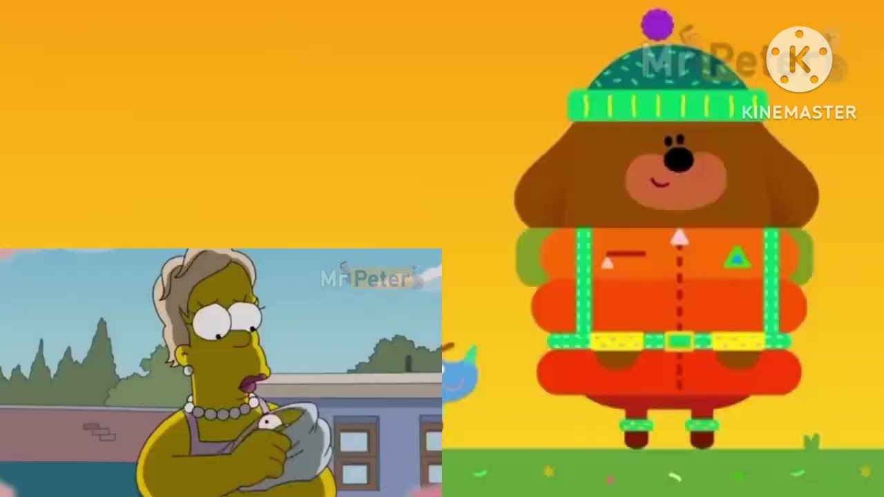 Multimix Hey Duggee And The Simpsons @mrpetervideo Mashup