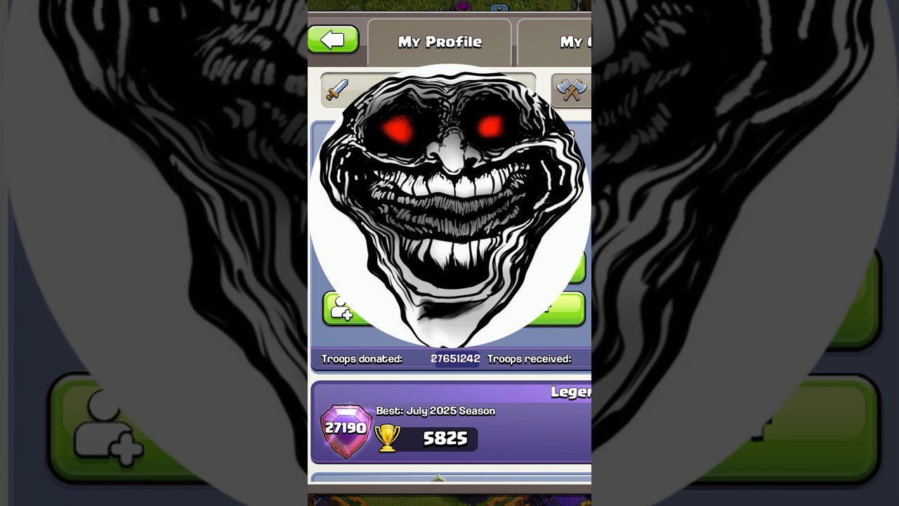 THIS PLAYER WILL SHOCK YOU🤯 #clashofclans #shorts
