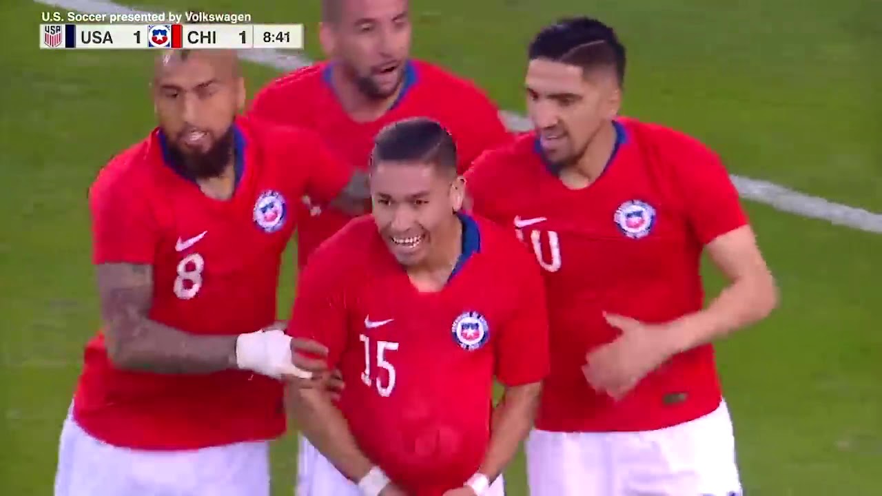 USA 1 1 CHILE Highlights   Mar  26, 2019   Houston, TX   BBVA Compass Stadium