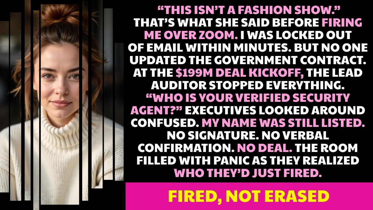 They Fired Me Over Clothes, Then Realized I Controlled A $199M Government Deal