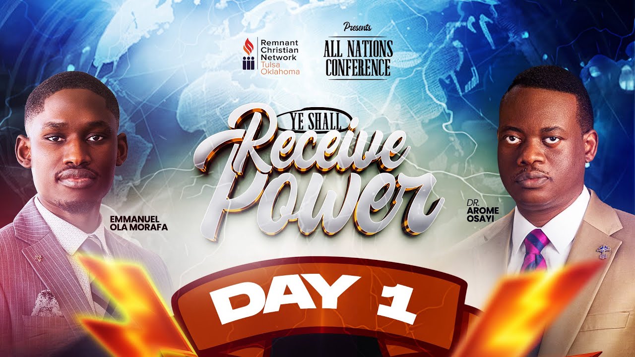 RCN TULSA OKLAHOMA || ALL NATIONS CONFERENCE || DAY 1 || DR. AROME OSAYI || 26TH SEPT 2025