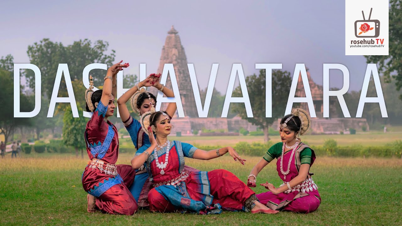 Dashavatara In Odissi in Khajuraho Temples | Indian Classical Dance