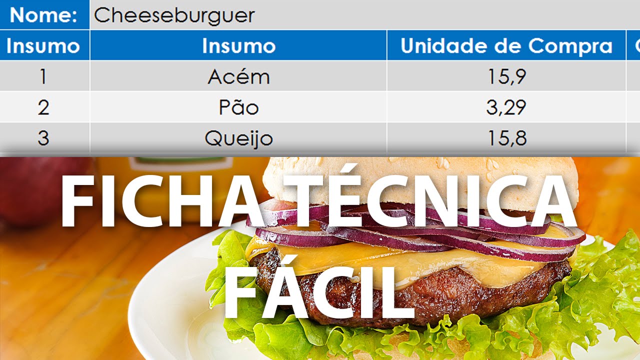 A maneira mais fácil de fazer Ficha Técnica