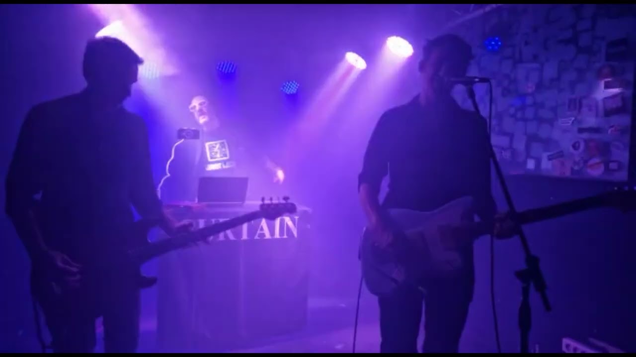 Curtain live - Underground Paradise - concert Paris l'International 28 Oct 2022
