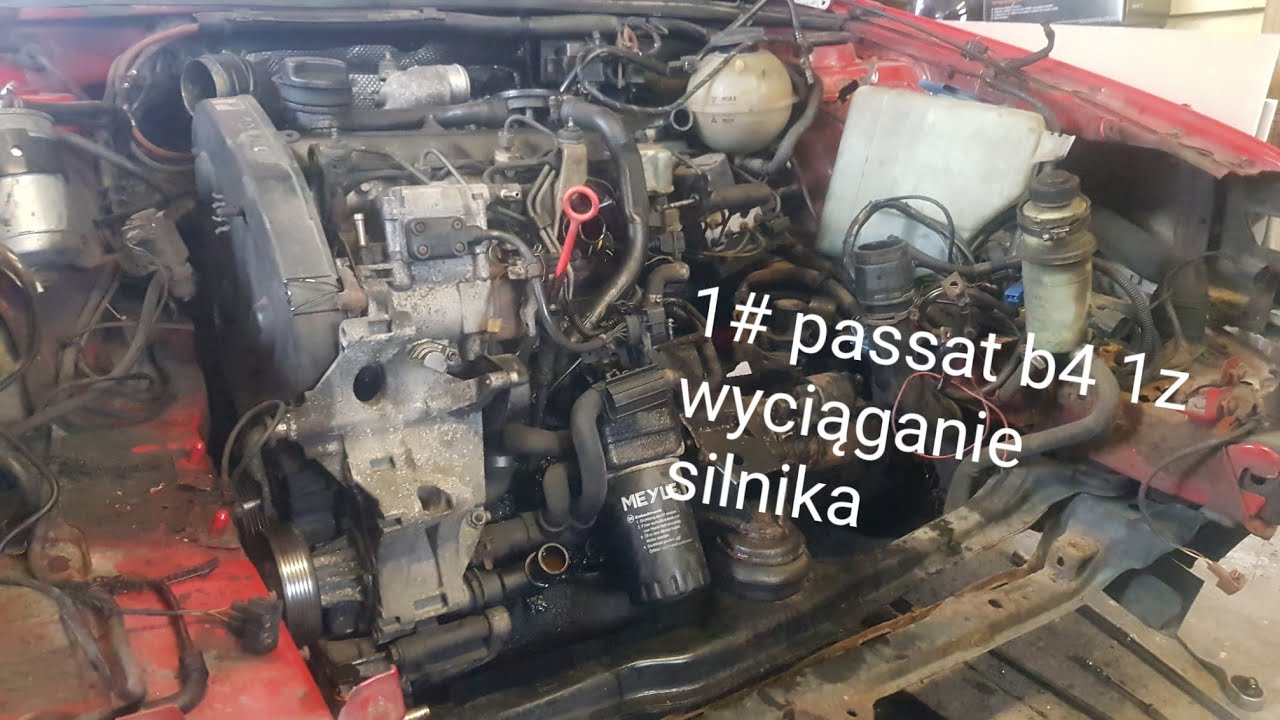 1# Wyciąganie silnika Passat B4 1Z