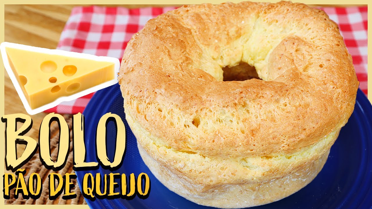 AGORA SÓ FAÇO PÃO DE QUEIJO ASSIM! - BOLO DE QUEIJO SUPER FÁCIL E DELICIOSO - Receitas de Pai
