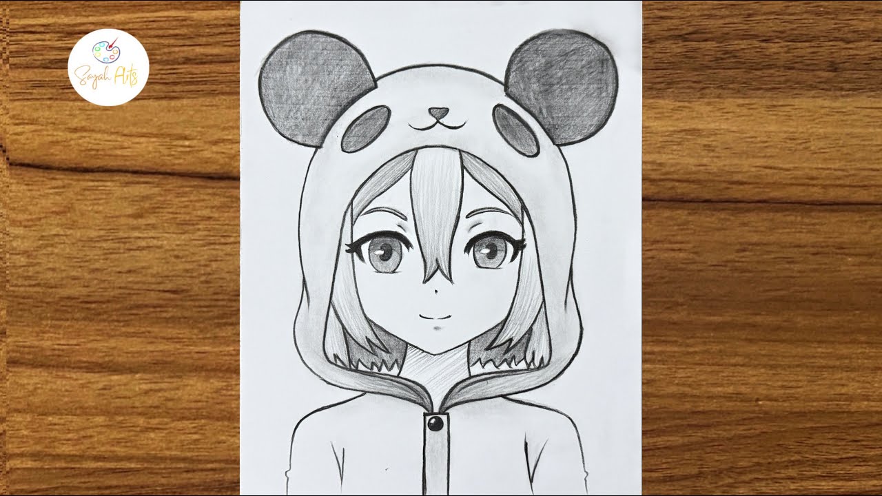 How to draw cute anime girl || Easy anime sketch for beginners | Easy drawing for girls step by step