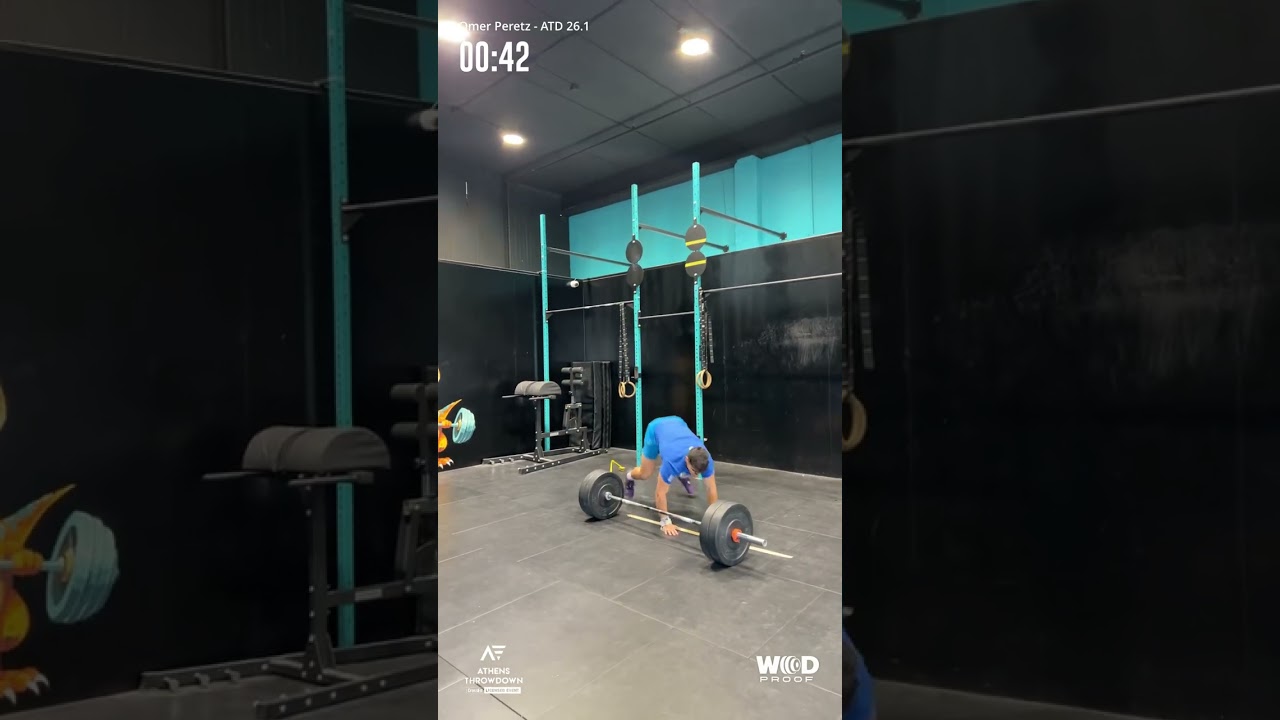 Athens Throwdown 26.1 Qualifier Omer Perez