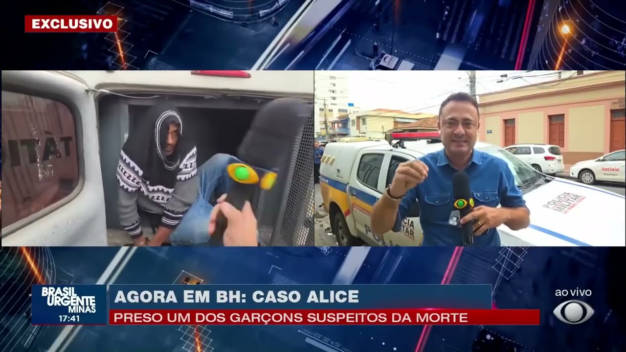 Exclusivo: momento da prisão de réu por morte de mulher trans no Rei do Pastel da Savassi 19/12/2025