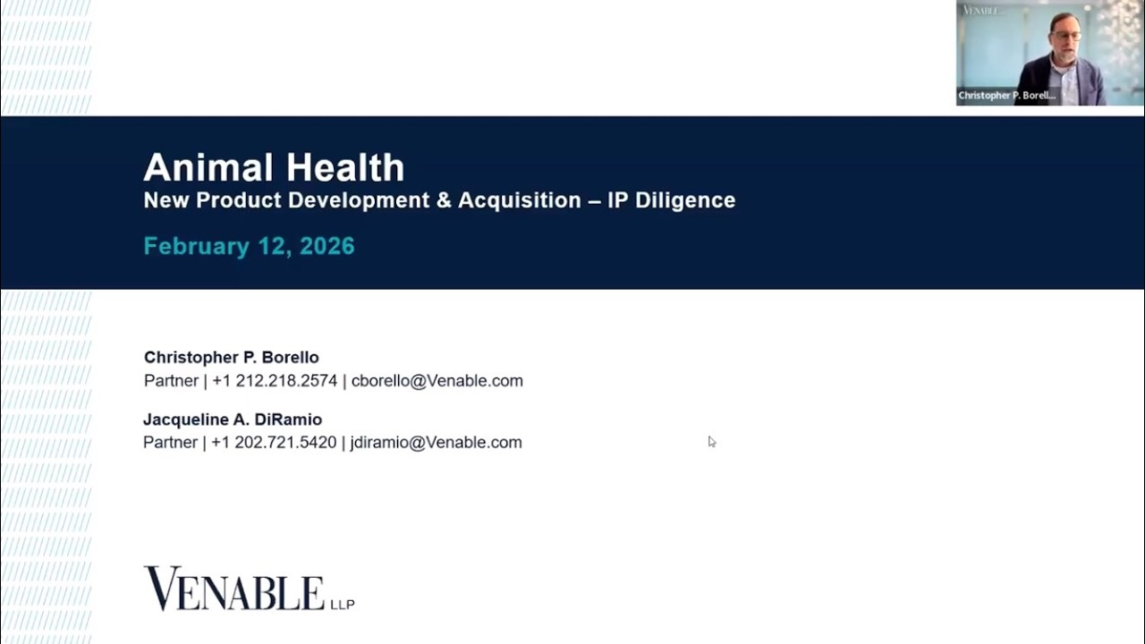 New Product Development and Acquisition: IP Diligence