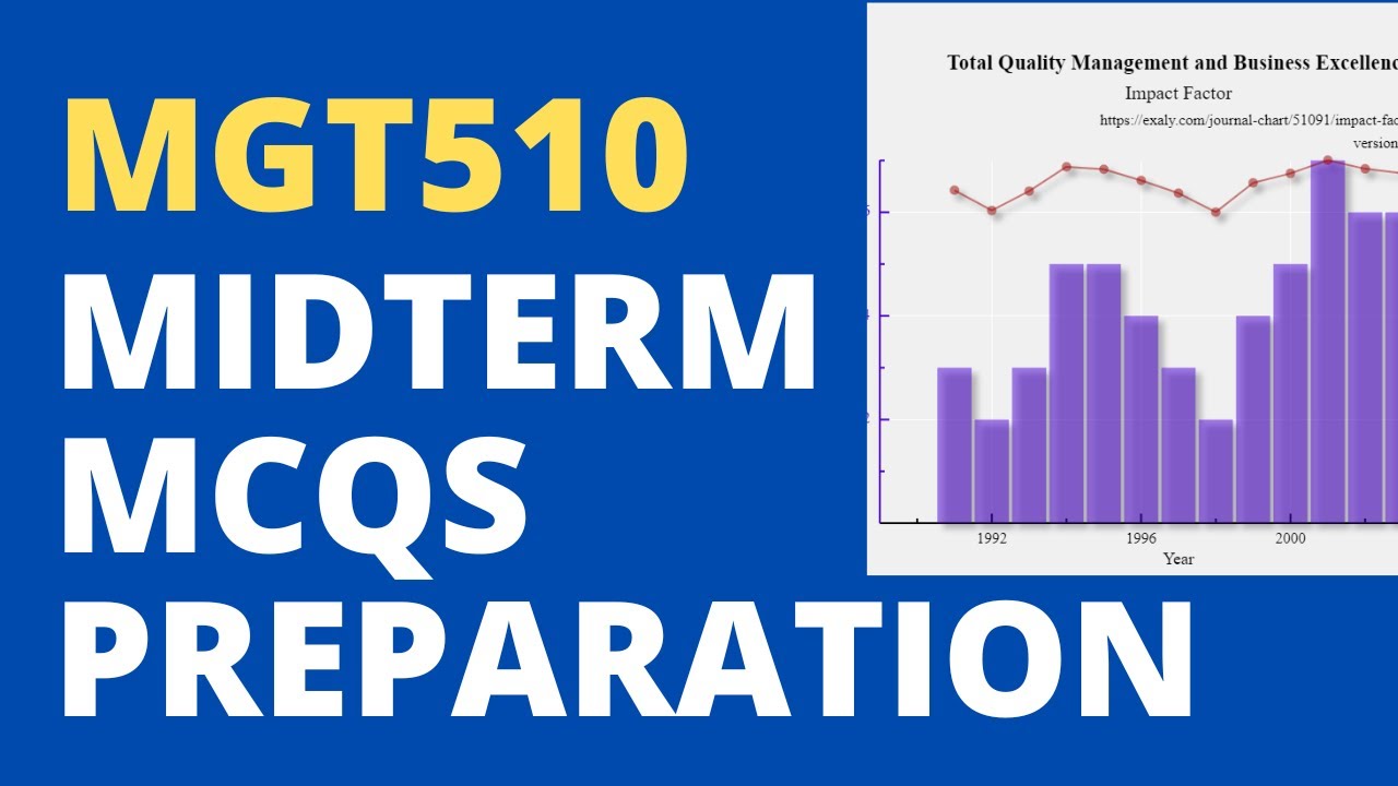 MGT510 Midterm Preparation Solved MCQs