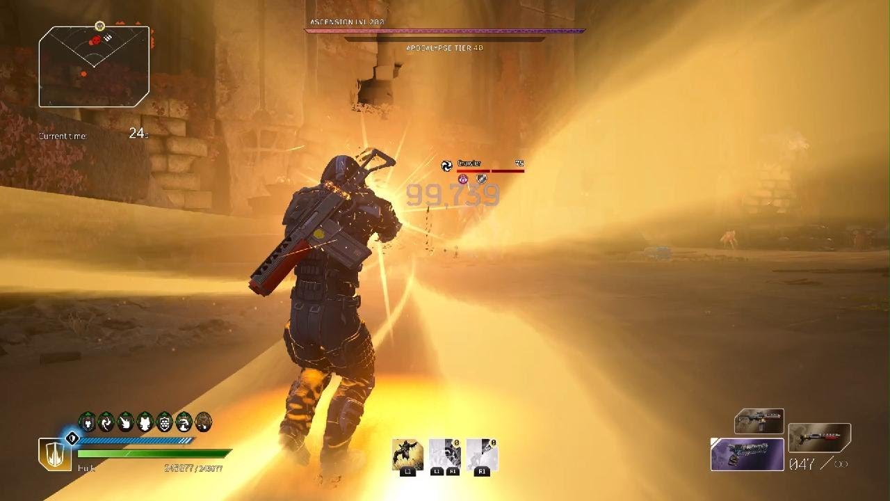 5:29 Solo City of Nomads | Devastator Speedrun | AT40 | Outriders: Worldslayer