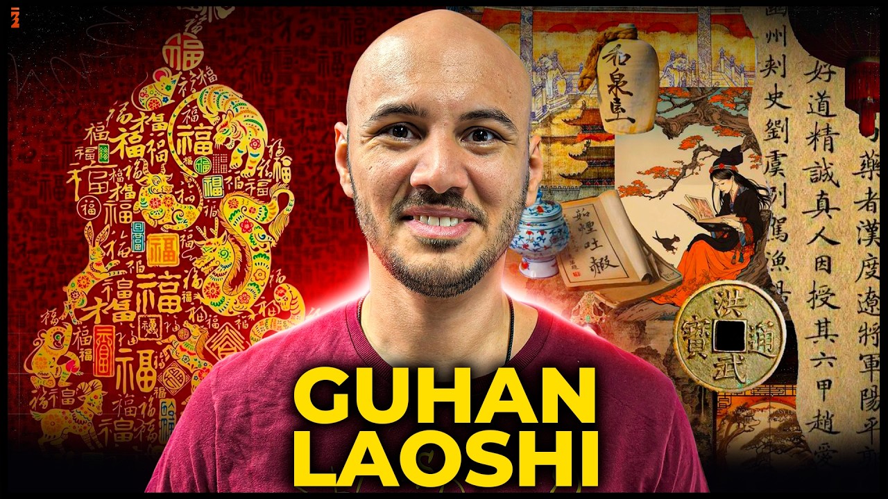 GUHAN LAOSHI - O MANDARIM É O IDIOMA DO FUTURO?  - PODCAST 3 IRMÃOS #926